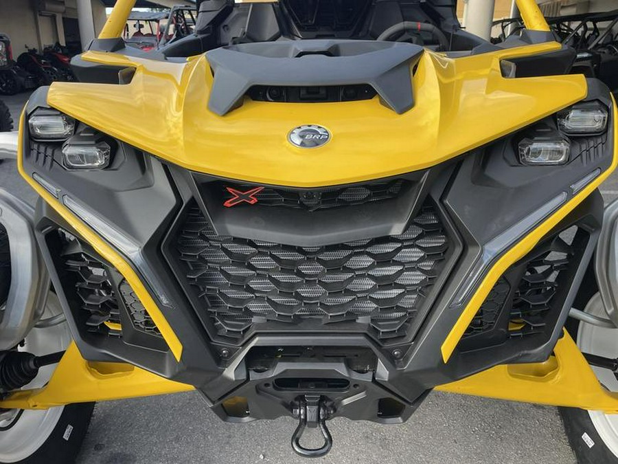 2024 Can-Am® Maverick R X RS with Smart-Shox Carbon Black & Neo Yellow