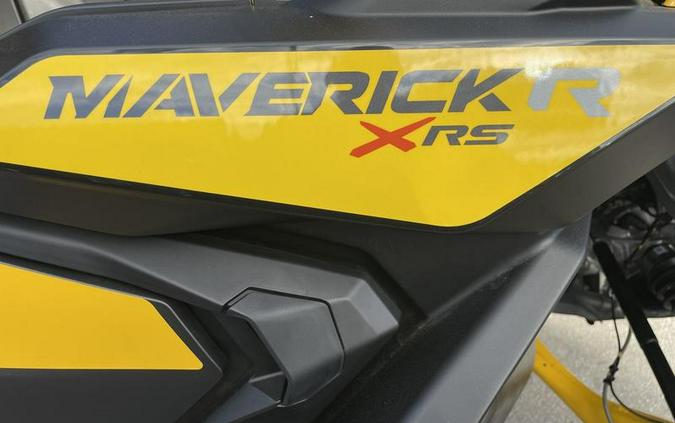 2024 Can-Am® Maverick R X RS with Smart-Shox Carbon Black & Neo Yellow