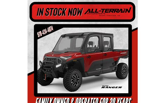 2024 Polaris Industries RANGER CREW XD 1500 NorthStar Edition Ultimate - Sunset Red