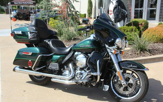 2015 Harley-Davidson Ultra Limited Two-Tone Deep Jade Pearl/Vivid Black