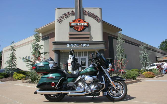 2015 Harley-Davidson Ultra Limited Two-Tone Deep Jade Pearl/Vivid Black