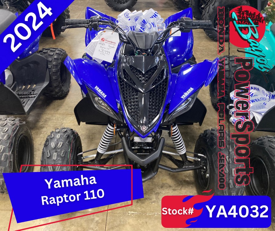 2024 Yamaha RAPTOR 110