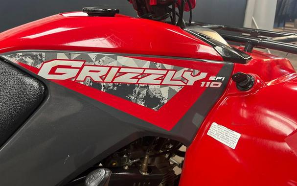 2025 Yamaha Grizzly 110