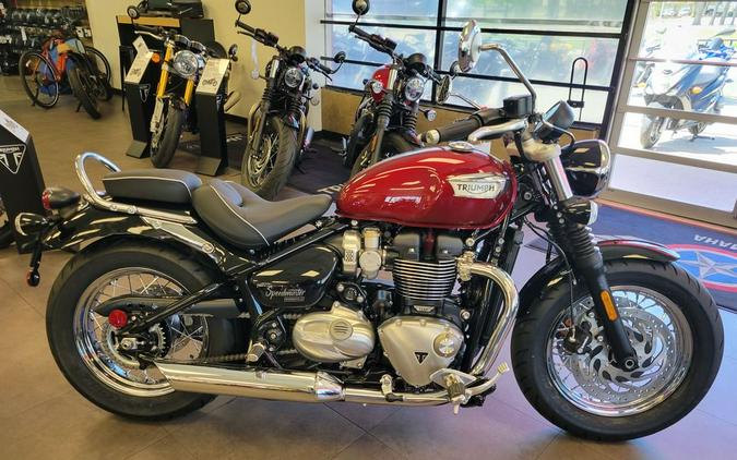 2023 Triumph Bonneville Speedmaster Cordovan Red