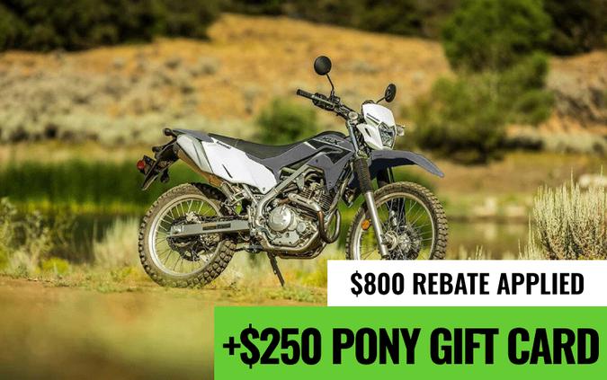 2023 Kawasaki KLX®230 S w/ $250 Pony Gift Card!*