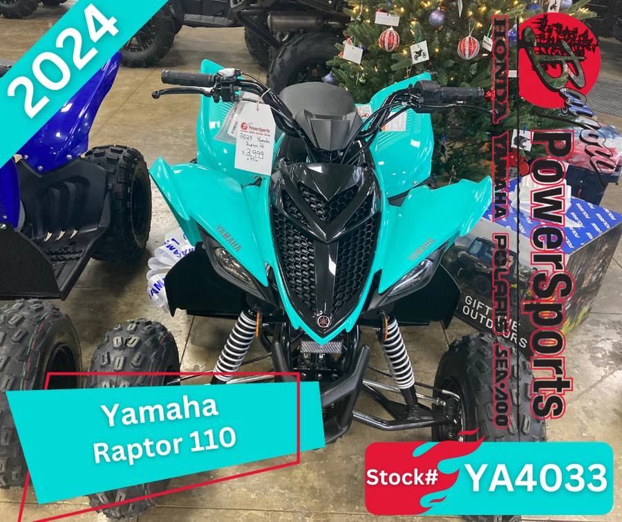 2024 Yamaha RAPTOR 110