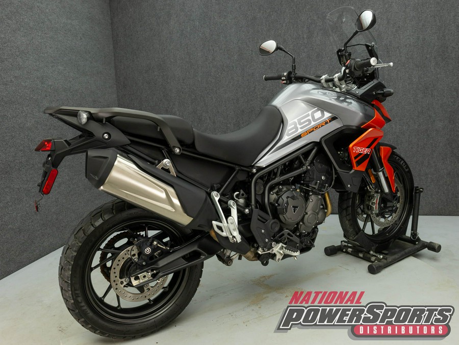 2023 TRIUMPH TIGER 850 SPORT