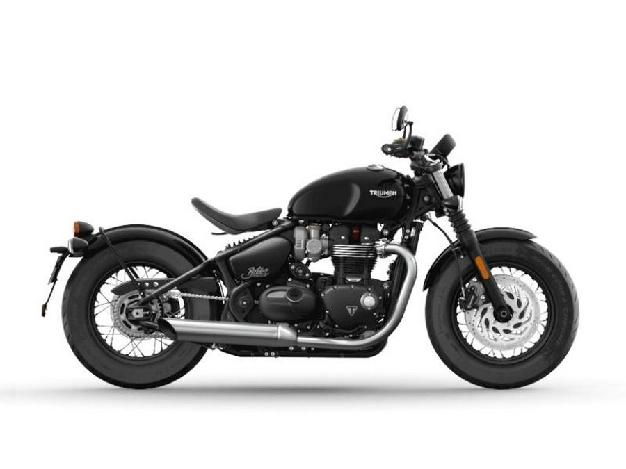 2022 Triumph Bonneville Bobber Jet Black