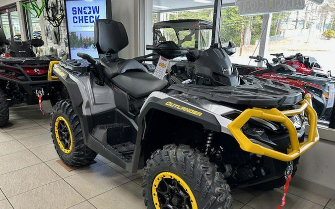 2024 Can-Am Outlander Max XT-P 850 Silver & Yellow