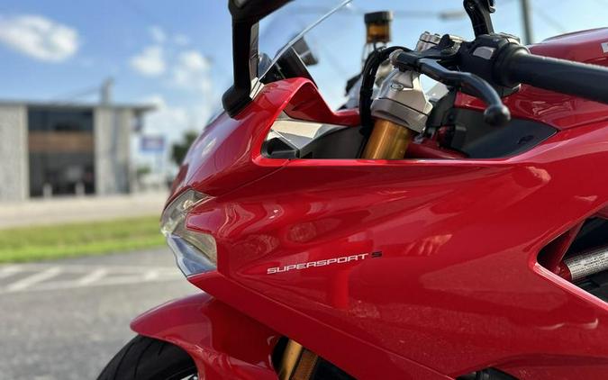 2020 Ducati SuperSport S Red