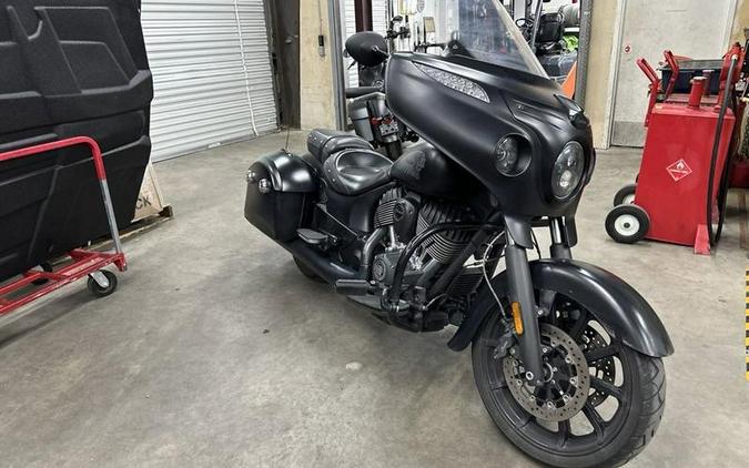 2018 Indian Motorcycle® Chieftain® Dark Horse® ABS Thunder Black Smoke