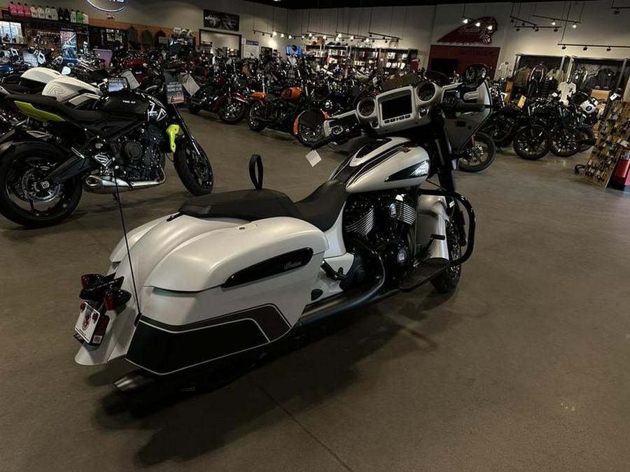 2024 Indian Motorcycle® Chieftain® Dark Horse® Ghost White Metallic Smoke