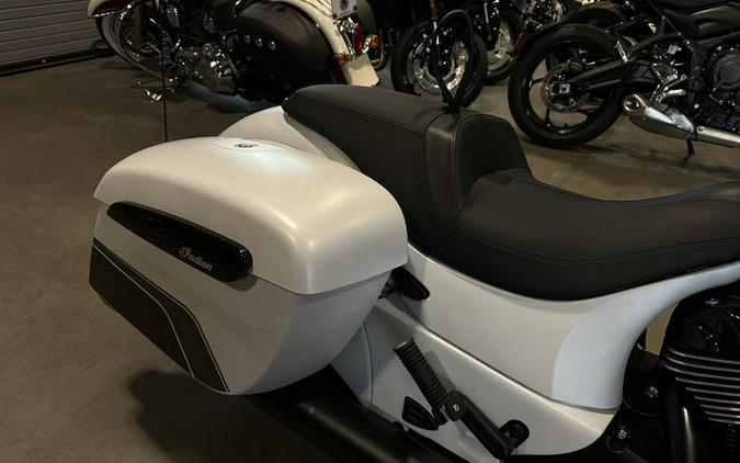 2024 Indian Motorcycle® Chieftain® Dark Horse® Ghost White Metallic Smoke