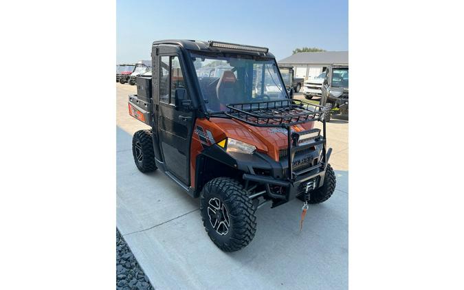 2014 Polaris Industries RANGER XP 900 NUCLEAR SUNSET ORANGE DELUXE 900 EPS Sunset Red LE