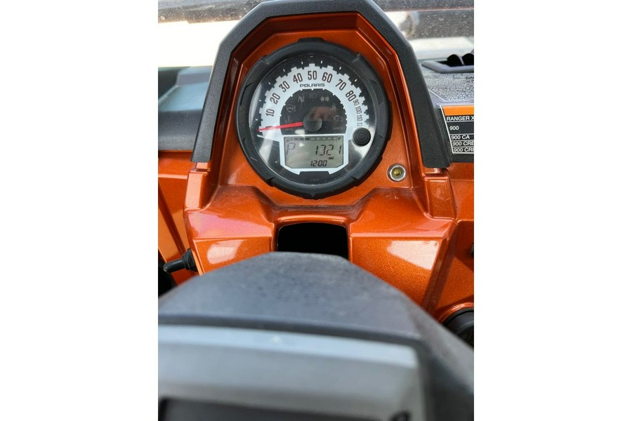 2014 Polaris Industries RANGER XP 900 NUCLEAR SUNSET ORANGE DELUXE 900 EPS Sunset Red LE