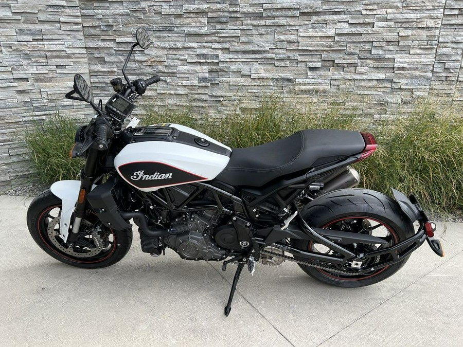 2022 Indian Motorcycle® FTR S White Smoke