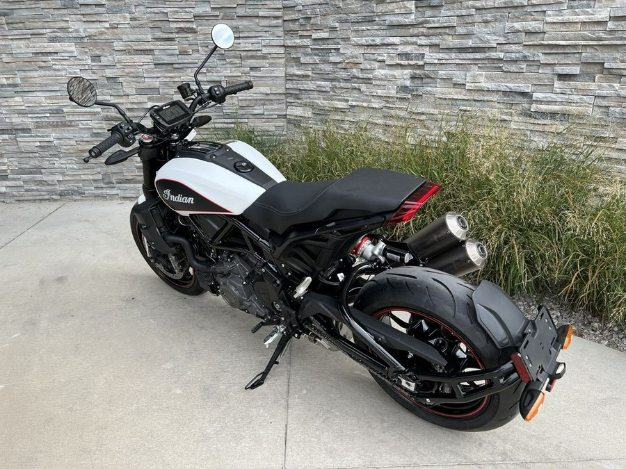 2022 Indian Motorcycle® FTR S White Smoke