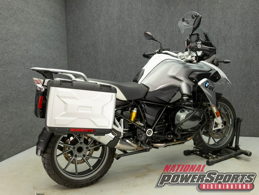 2016 BMW R1200GS W/ABS