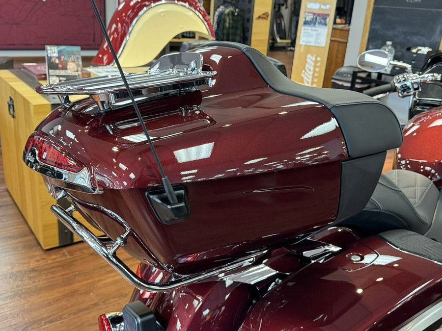 2025 Indian Motorcycle® Pursuit® Limited 112 w/PowerBand Audio Maroon Metallic