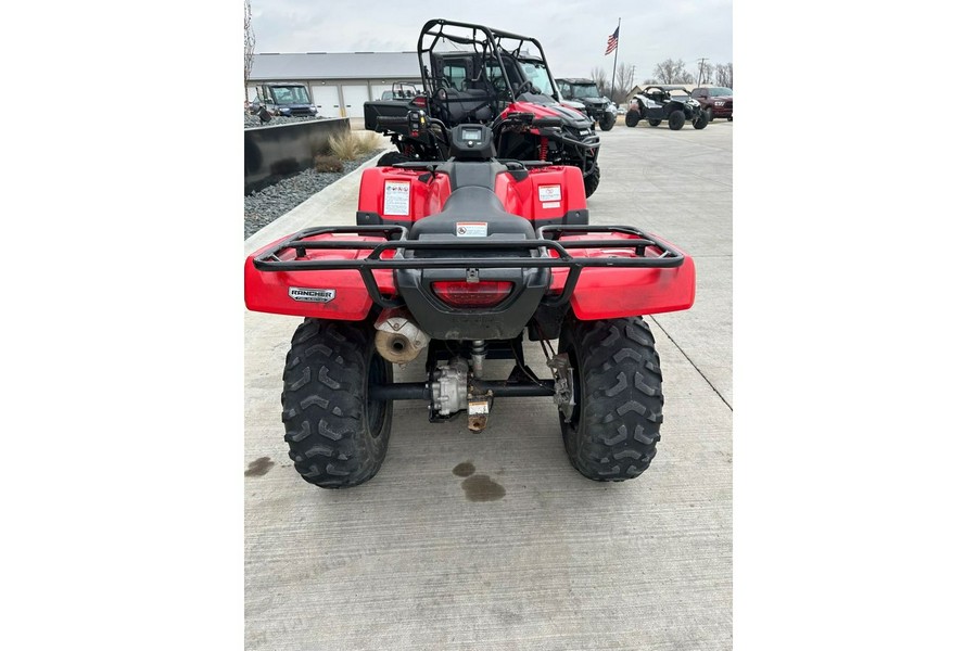 2017 Honda FourTrax Rancher 4X4 ES