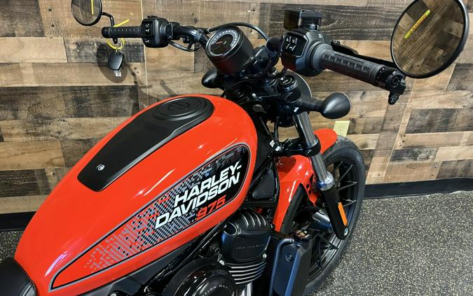2026 Harley-Davidson® Nightster® Blood Orange Black Trim RH975