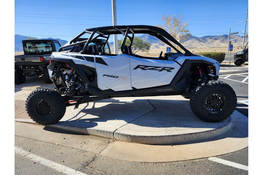 2026 Polaris RZR PRO R 4 ULTIMATE GHOST WHITE METALLIC Ultimate