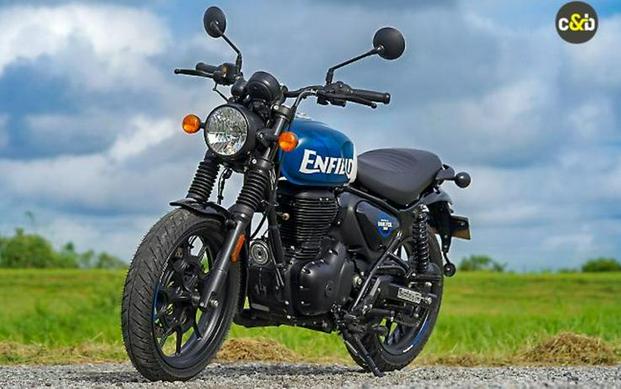 2023 Royal Enfield Hunter 350 Rebel Blue