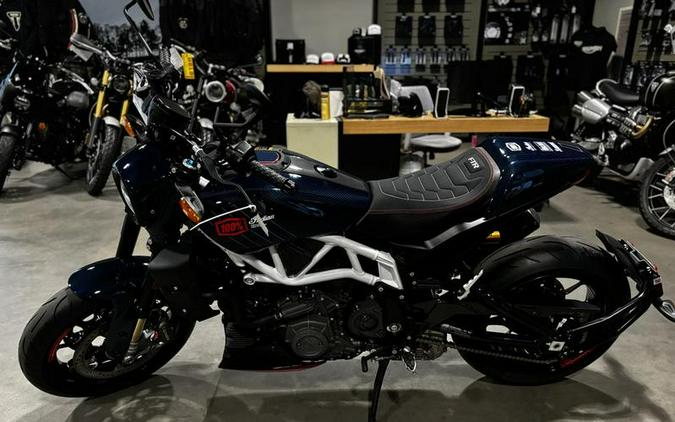 2024 Indian Motorcycle® FTR x 100% R Carbon Blue Candy Carbon
