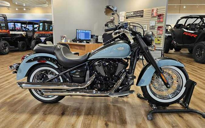 2025 Kawasaki Vulcan 900 Classic Metallic Carbon Gray/Phantom Blue - 108306