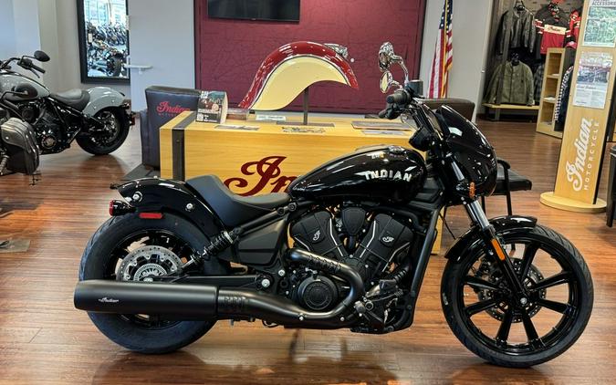 2025 Indian Motorcycle® Sport Scout® Sixty Black Metallic