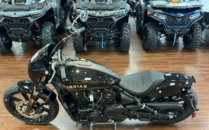 2025 Indian Motorcycle® Sport Scout® Sixty Black Metallic