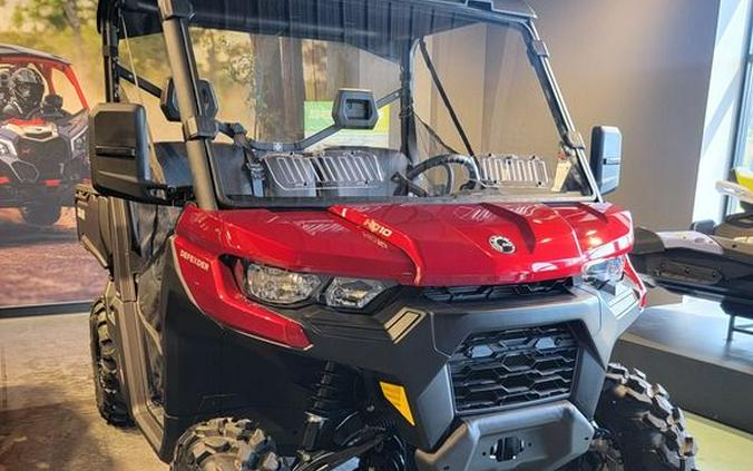 2024 Can-Am® Defender DPS HD10 Fiery Red