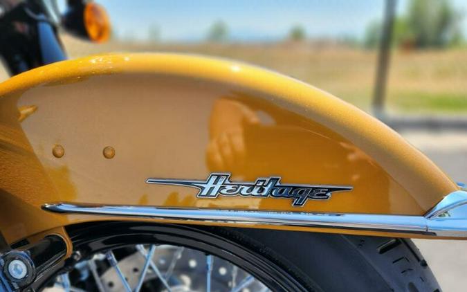 2023 Harley-Davidson Heritage Classic Prospect Gold – Black Finish