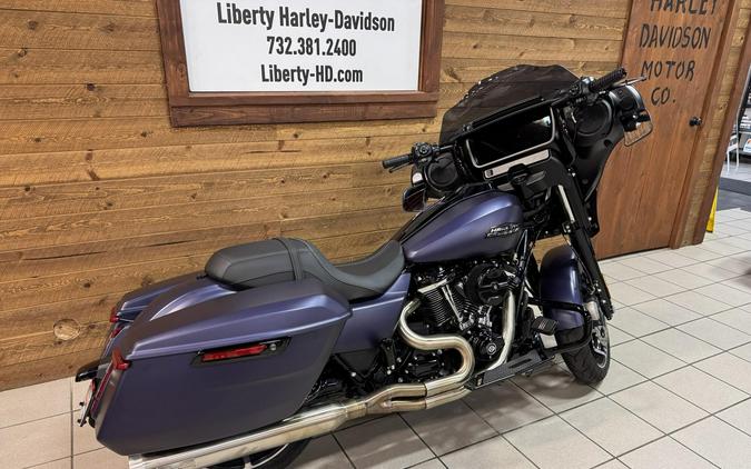 2025 Harley-Davidson® Street Glide® Purple Abyss Denim - Black Finish FLHX