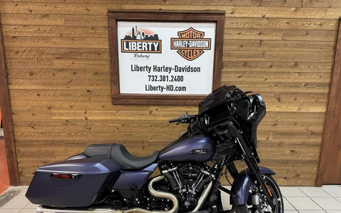 2025 Harley-Davidson® Street Glide® Purple Abyss Denim - Black Finish FLHX