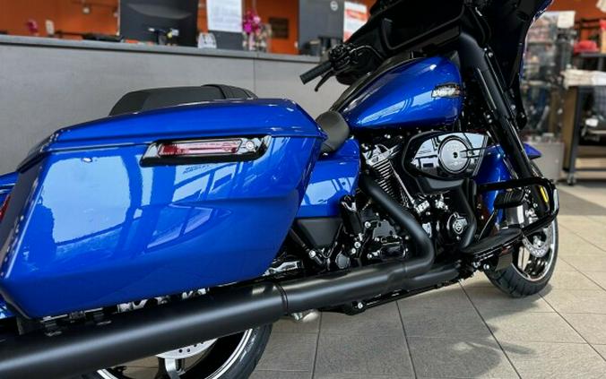 2024 FLHX - ALL NEW FOR 2024 STREET GLIDE IN BLUE BURST W BLACK MOTOR! IN STOCK!