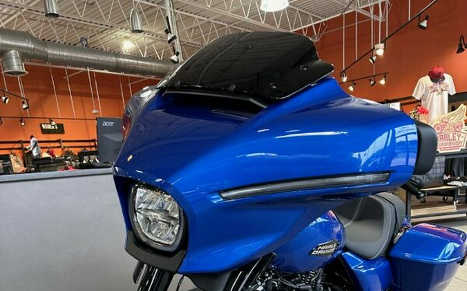 2024 FLHX - ALL NEW FOR 2024 STREET GLIDE IN BLUE BURST W BLACK MOTOR! IN STOCK!