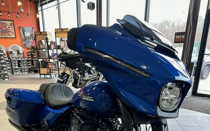 2024 FLHX - ALL NEW FOR 2024 STREET GLIDE IN BLUE BURST W BLACK MOTOR! IN STOCK!