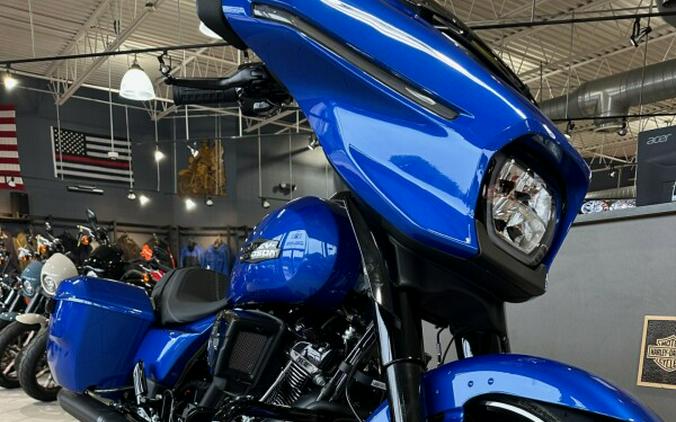 2024 FLHX - ALL NEW FOR 2024 STREET GLIDE IN BLUE BURST W BLACK MOTOR! IN STOCK!