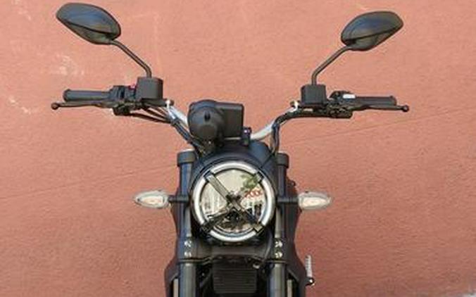 2026 Ducati Scrambler Icon Dark Matte Black