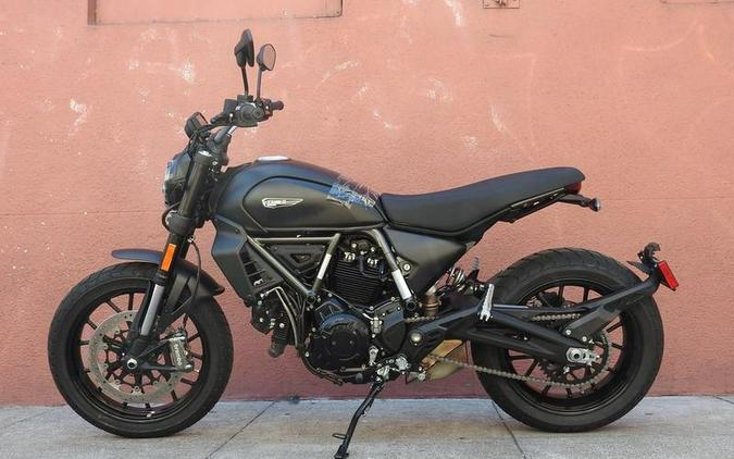 2026 Ducati Scrambler Icon Dark Matte Black