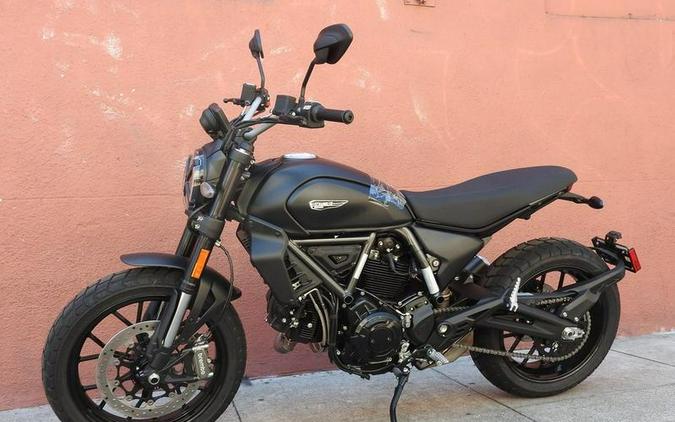 2026 Ducati Scrambler Icon Dark Matte Black