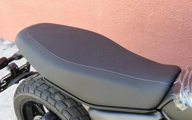 2026 Ducati Scrambler Icon Dark Matte Black