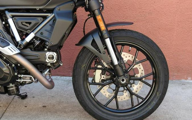 2026 Ducati Scrambler Icon Dark Matte Black