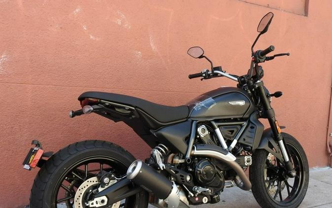 2026 Ducati Scrambler Icon Dark Matte Black
