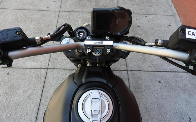 2026 Ducati Scrambler Icon Dark Matte Black