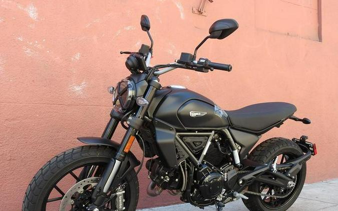 2026 Ducati Scrambler Icon Dark Matte Black