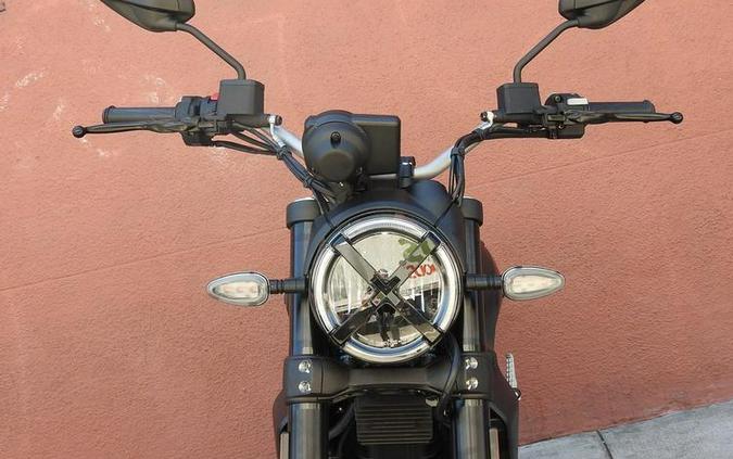 2026 Ducati Scrambler Icon Dark Matte Black