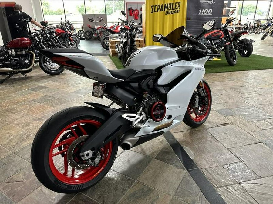 2019 Ducati 959 Panigale Arctic White Silk