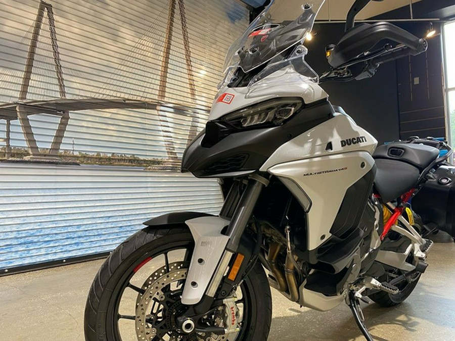 2023 Ducati Multistrada V4 Rally Brushed Aluminum & Matte Blac